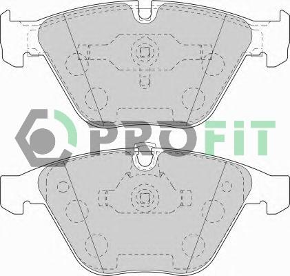 Profit 5000-1628 C - Komplet Pločica, disk-kočnica www.molydon.hr