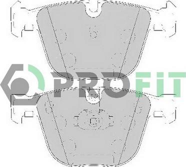 Profit 5000-1672 C - Komplet Pločica, disk-kočnica www.molydon.hr