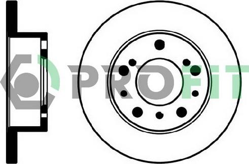 Profit 5010-0063 - Kočioni disk www.molydon.hr