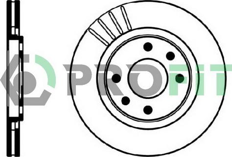 Profit 5010-0192 - Kočioni disk www.molydon.hr