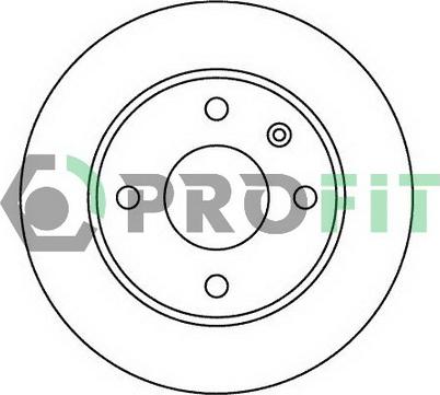 Profit 5010-0183 - Kočioni disk www.molydon.hr