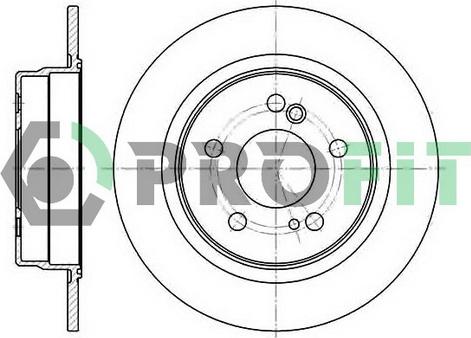 Profit 5010-0224 - Kočioni disk www.molydon.hr