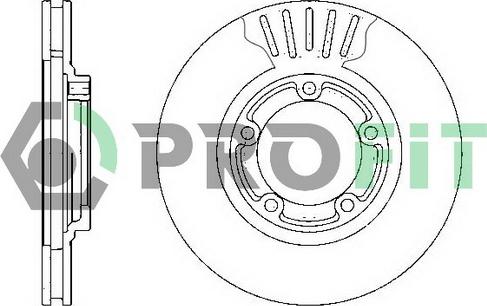 Profit 5010-1404 - Kočioni disk www.molydon.hr