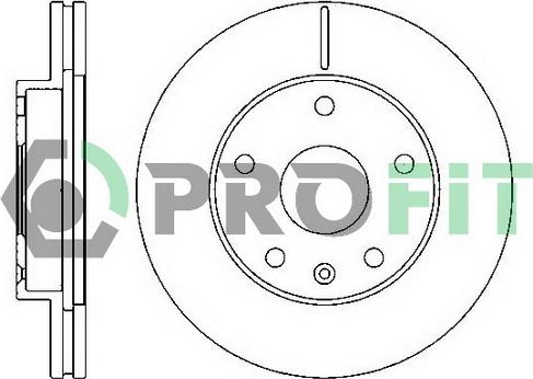 Profit 5010-1192 - Kočioni disk www.molydon.hr