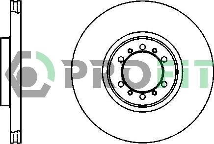 Profit 5010-1212 - Kočioni disk www.molydon.hr