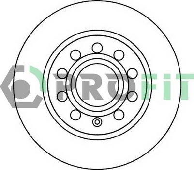 Profit 5010-1224 - Kočioni disk www.molydon.hr