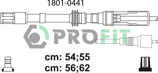 Profit 1801-0441 - Set kablova za paljenje www.molydon.hr