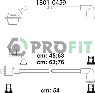 Profit 1801-0459 - Set kablova za paljenje www.molydon.hr