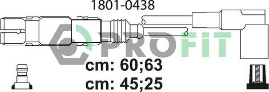 Profit 1801-0438 - Set kablova za paljenje www.molydon.hr