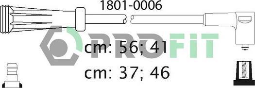 Profit 1801-0006 - Set kablova za paljenje www.molydon.hr