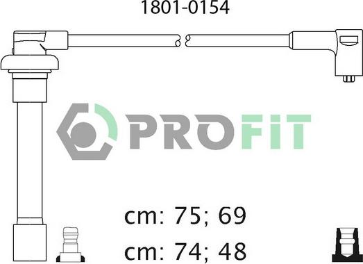 Profit 1801-0154 - Set kablova za paljenje www.molydon.hr