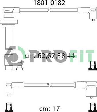 Profit 1801-0182 - Set kablova za paljenje www.molydon.hr