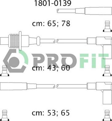 Profit 1801-0139 - Set kablova za paljenje www.molydon.hr