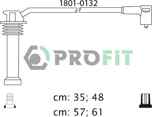 Profit 1801-0132 - Set kablova za paljenje www.molydon.hr