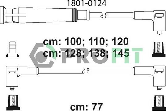 Profit 1801-0124 - Set kablova za paljenje www.molydon.hr