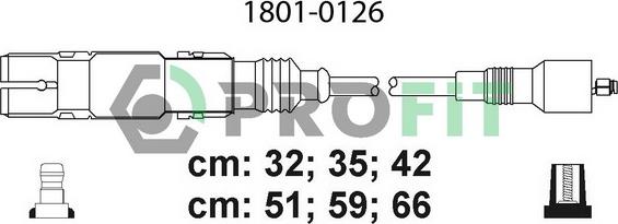 Profit 1801-0126 - Set kablova za paljenje www.molydon.hr