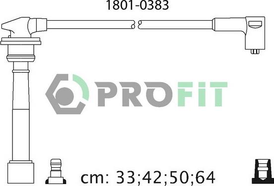 Profit 1801-0383 - Set kablova za paljenje www.molydon.hr