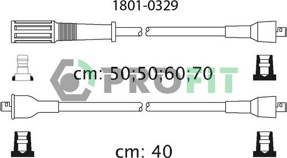 Profit 1801-0329 - Set kablova za paljenje www.molydon.hr