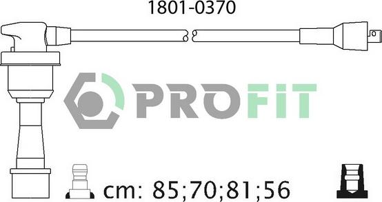 Profit 1801-0370 - Set kablova za paljenje www.molydon.hr