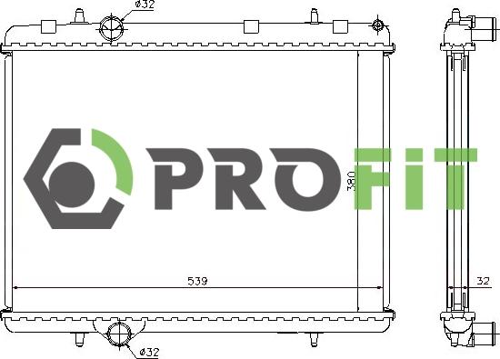 Profit 1740-0089 - Hladnjak, hladjenje motora www.molydon.hr