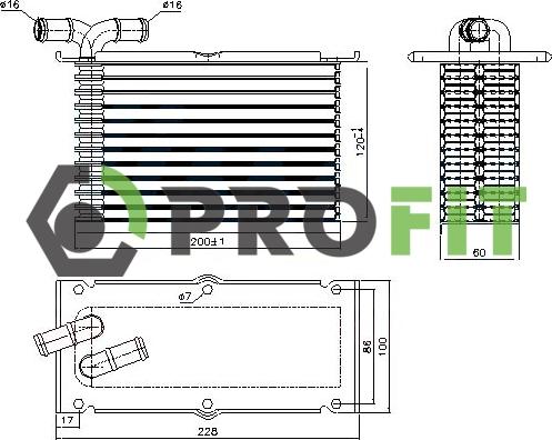 Profit 1780-0159 - Intercooler, hladnjak www.molydon.hr