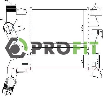 Profit 1780-0169 - Intercooler, hladnjak www.molydon.hr