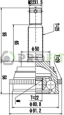 Profit 2710-2655 - Kardan, Pogonska osovina www.molydon.hr