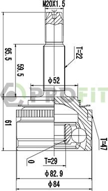 Profit 2710-2650 - Kardan, Pogonska osovina www.molydon.hr