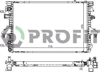 Profit PR 9567A6 - Hladnjak, hladjenje motora www.molydon.hr