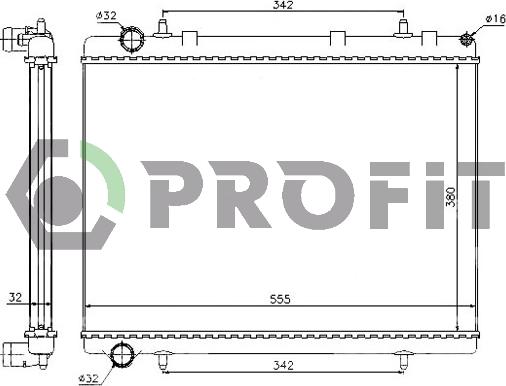 Profit PR 0523A1 - Hladnjak, hladjenje motora www.molydon.hr