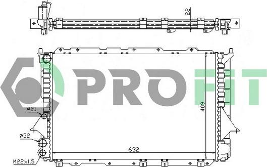 Profit PR 0014A4 - Hladnjak, hladjenje motora www.molydon.hr