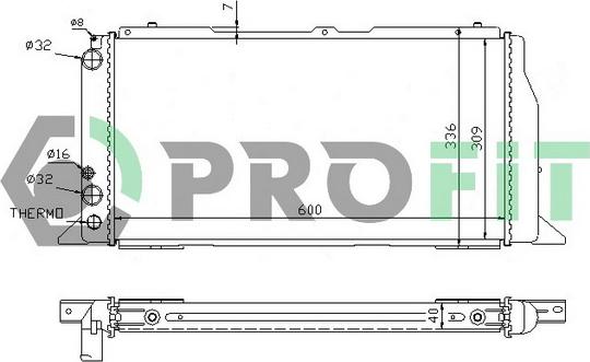 Profit PR 0016A1 - Hladnjak, hladjenje motora www.molydon.hr