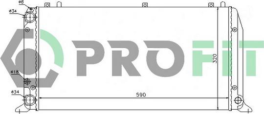 Profit PR 0016A2 - Hladnjak, hladjenje motora www.molydon.hr