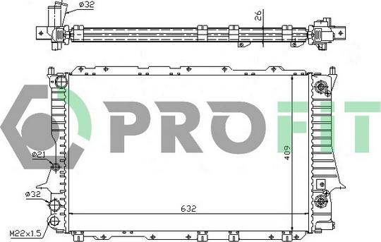 Profit PR 0012A4 - Hladnjak, hladjenje motora www.molydon.hr