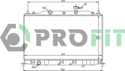 Profit PR 1804A1 - Hladnjak, hladjenje motora www.molydon.hr