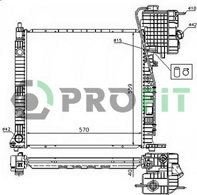 Profit PR 3560A1 - Hladnjak, hladjenje motora www.molydon.hr