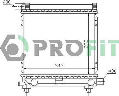 Profit PR 3524A1 - Hladnjak, hladjenje motora www.molydon.hr