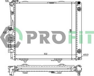 Profit PR 3526A1 - Hladnjak, hladjenje motora www.molydon.hr