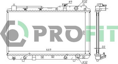 Profit PR 2915A1 - Hladnjak, hladjenje motora www.molydon.hr