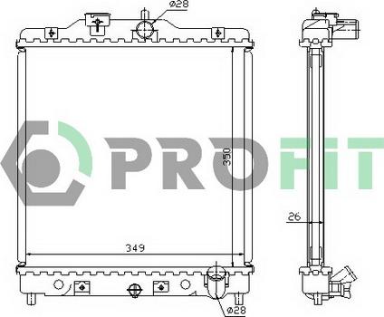 Profit PR 2911A2 - Hladnjak, hladjenje motora www.molydon.hr