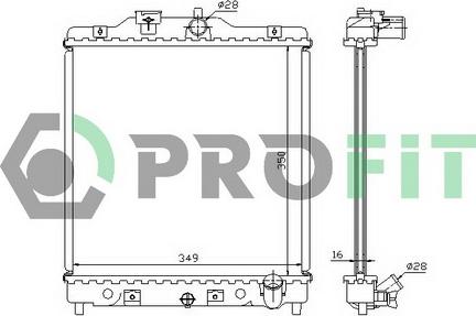 Profit PR 2912A2 - Hladnjak, hladjenje motora www.molydon.hr