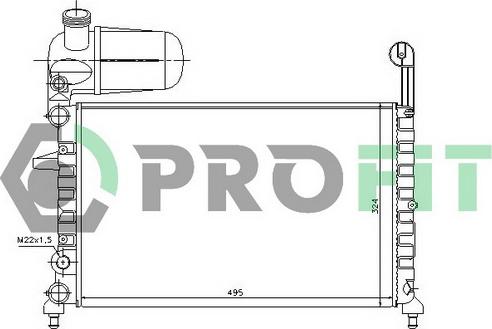 Profit PR 2410A1 - Hladnjak, hladjenje motora www.molydon.hr