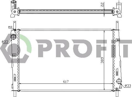 Profit PR 2567N1 - Hladnjak, hladjenje motora www.molydon.hr