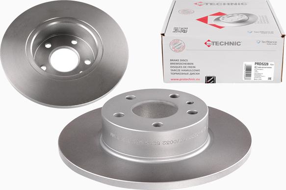 Protechnic PRD5228 - Kočioni disk www.molydon.hr