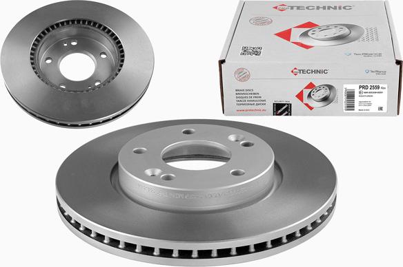 Protechnic PRD2559 - Kočioni disk www.molydon.hr