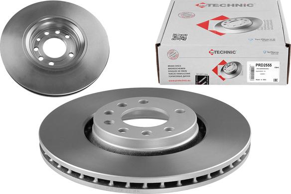 Protechnic PRD2555 - Kočioni disk www.molydon.hr