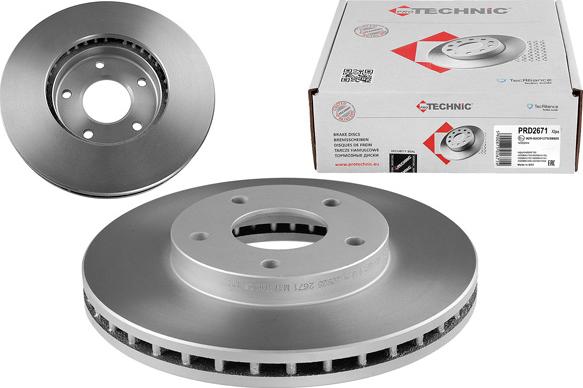 Protechnic PRD2671 - Kočioni disk www.molydon.hr