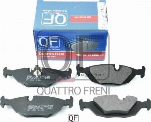 Quattro Freni QF54700 - Komplet Pločica, disk-kočnica www.molydon.hr