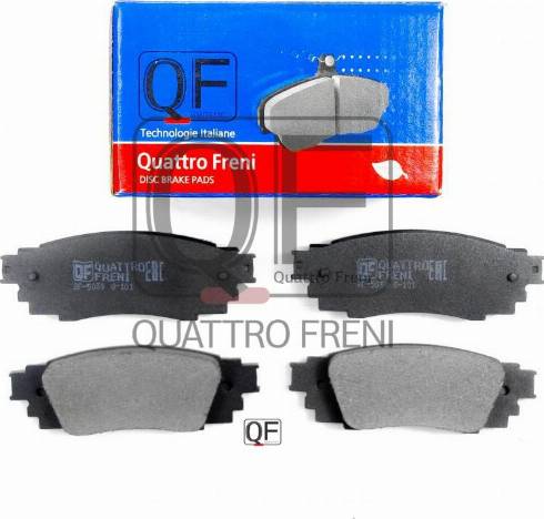 Quattro Freni QF503900 - Komplet Pločica, disk-kočnica www.molydon.hr