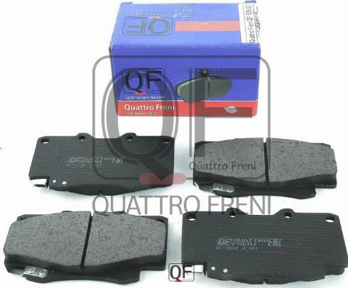 Quattro Freni QF52602 - Komplet Pločica, disk-kočnica www.molydon.hr